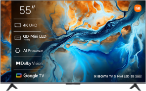 Telerid ja projektorid | Xiaomi 55" S Mini LED 4K teler ELA5666EU