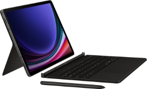 undefined | Samsung Galaxy Tab S10 FE+ klaviatuuriga kaaned (kaheosaline komplekt), must